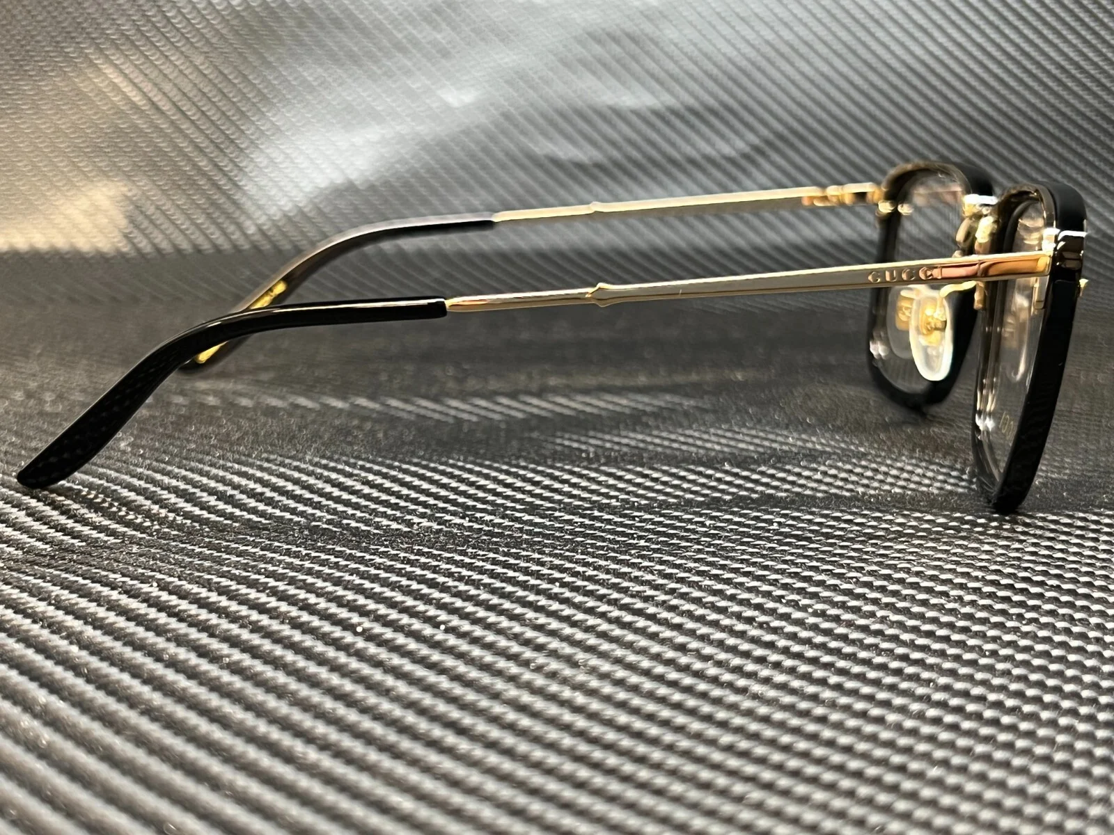 GUCCI GG0676O 001 Rectangle Black Men 3