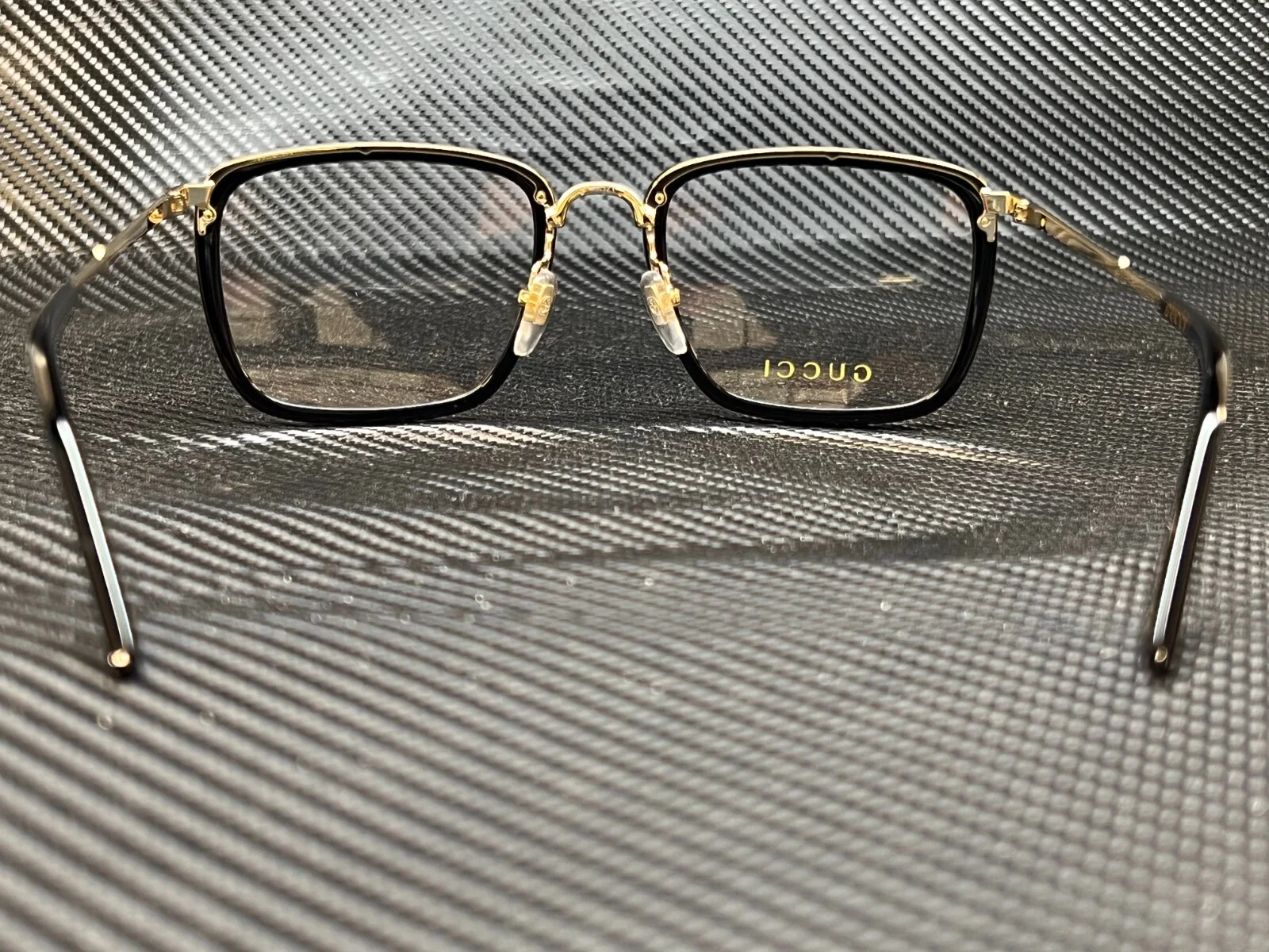GUCCI GG0676O 001 Rectangle Black Men 4