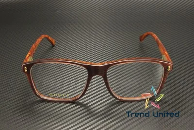 GUCCI GG1045O 003 Rectangular Squared Brown Demo Lens 56 mm Men 2
